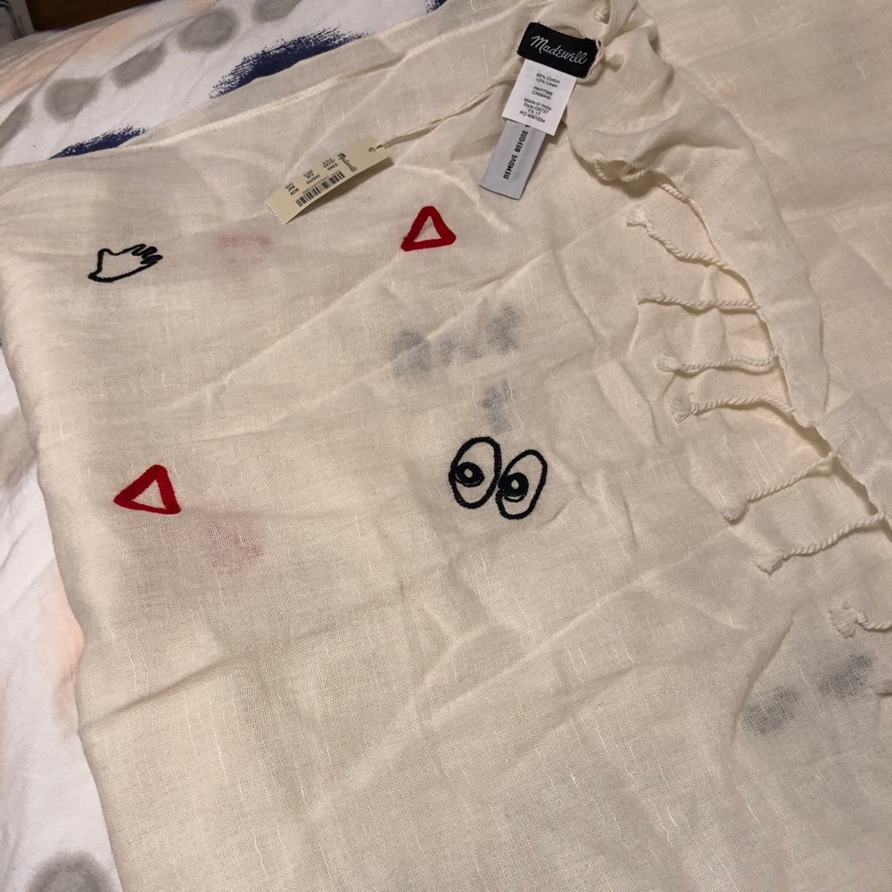 Never worn Madewell Senses Scarf